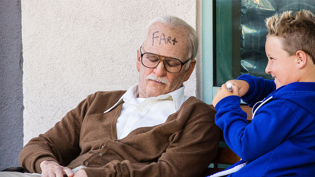 jackass old lady loses dress Jackass 3D: Bad Grandpa